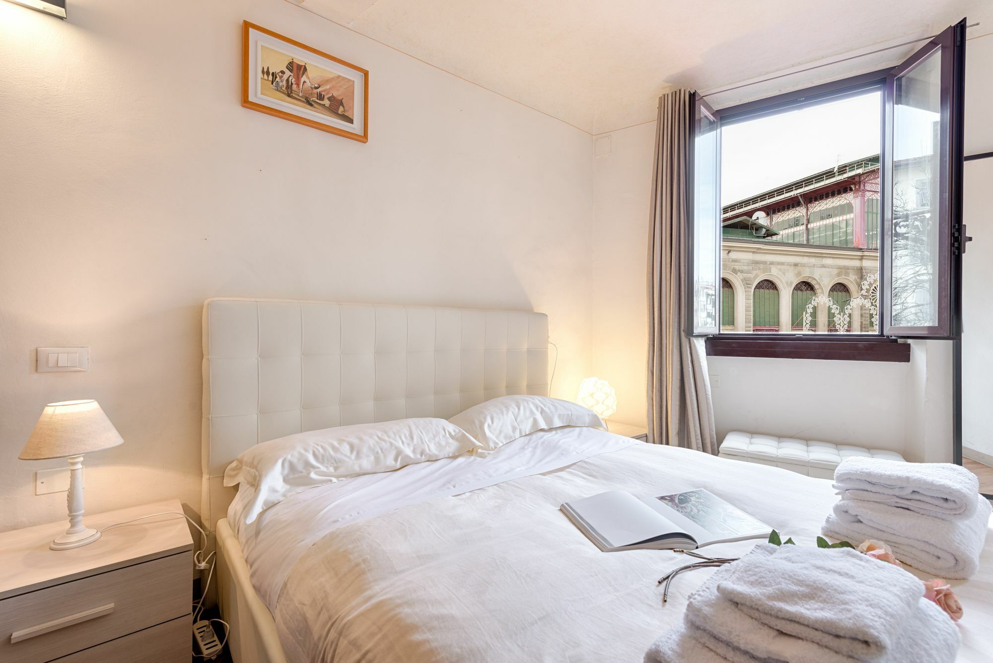 Mercato Centrale View Firenze Bagian luar foto